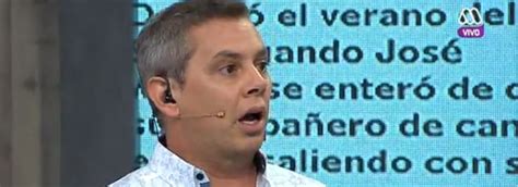 El viernes pasado, cristián sánchez reveló un duro enfrentamiento que vivió con un conocido animador por una mujer. José Miguel Viñuela tras revelación de lío amoroso con ...