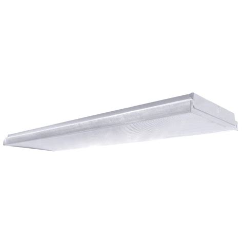 Commercial Electric 4 Ft 8000 Lumens Integrated Led White Wrap Light