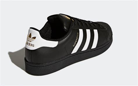Adidas Superstar Foundation Black White Gold B27140 Release Date Sbd