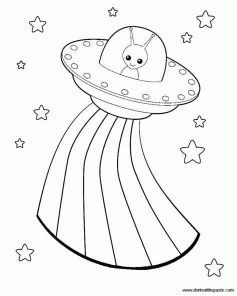 Free Cute Alien Coloring Pages, Download Free Cute Alien Coloring Pages