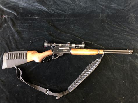 3030 Model 336 Marlin Lever Action Rifle With Bushnell Scope Pal