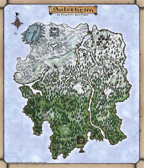 Solstheim Map Elder Scrolls Skyrim Elder Scrolls Online Fantasy Map