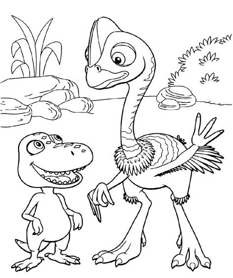 Desenhos De Dinotrem Para Colorir E Imprimir Colorironline Com
