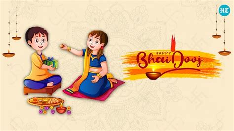 Happy Bhai Dooj 2021 Share Best Wishes Images Greetings And Messages