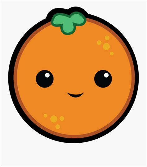 Cartoon Orange Free Download Clip Art On Png Cute Orange Clipart
