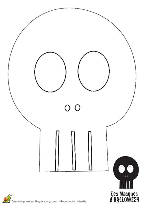 En 1901 il entre dans sa période bleue : Coloriage tete de mort noire sur Hugolescargot.com