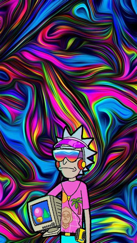 Trippy Wallpaper Rick And Morty Here Is A Nice Trippy Rick Wallpaper