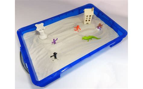 Full Sized Plastic Sand Tray With Lid Sand Tray Therapy
