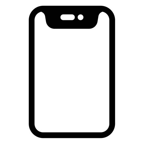 Iphone Icon Vector At Collection Of Iphone Icon