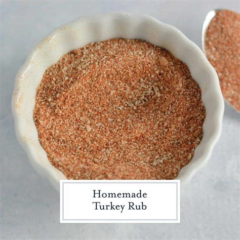 Homemade Turkey Rub VIDEO VIDEO Minute Turkey Rub Recipe
