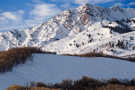 Winter In The Wasatch Mountains Of Northern Utah Photograph By Utah Images
