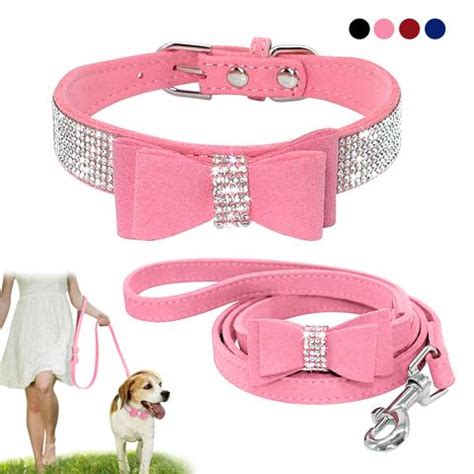 Shop for personalized cat collars in cat apparel & collars. Bling Crystal Bow Leather Dog Collar - Trendy Shop Deals