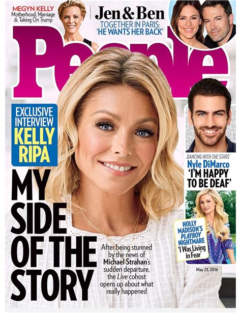 People May 23 2016 Kelly Ripa People Magazine People Magazine Covers