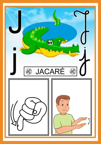 Cartazes Alfabeto Da Libras Ilustrado Pdf68 No Elo7 Espaço Educar