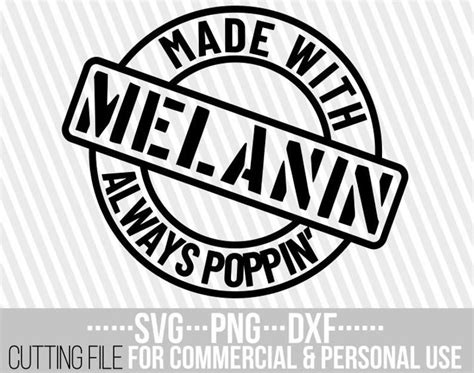 Download Made with Melanin always poppin' svg Black Girl Magic ...