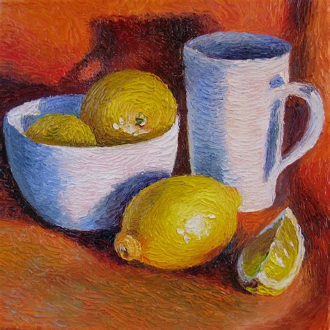 Nel's Everyday Painting: Palette Knife Still Life