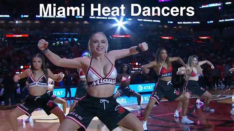 Miami Heat Dancers NBA Dancers 11 29 2021 Dance Performance Heat