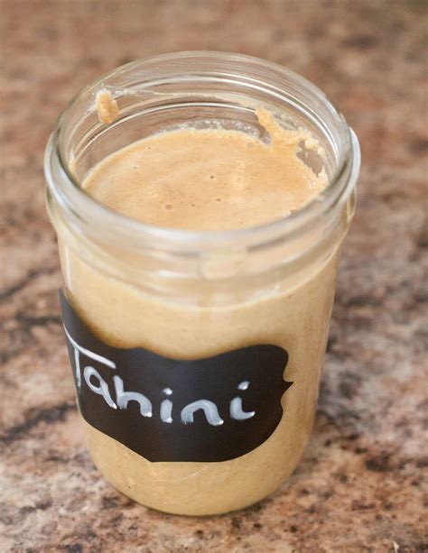 Tahini From Scratch Served From Scratch