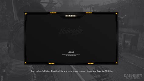 Free Twitch Stream Overlay Template 2018 7 Black Ops On Behance