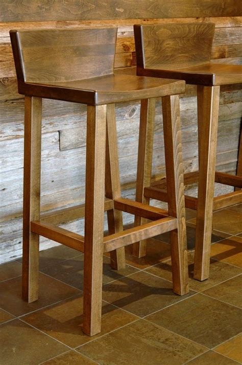 Stunning Wooden Bar Chairs With Backs Lockard Kitchen Island Ebern