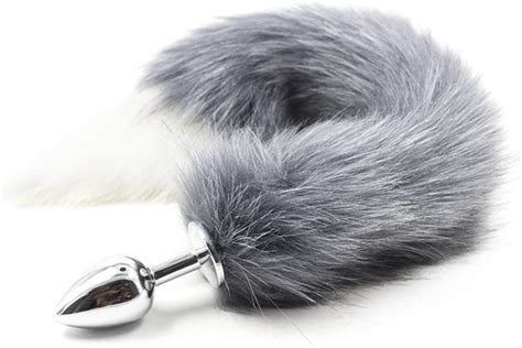 Tuusex Fox Tail To Lover Metal Plug For Lady Firts Two Size Fox Tail