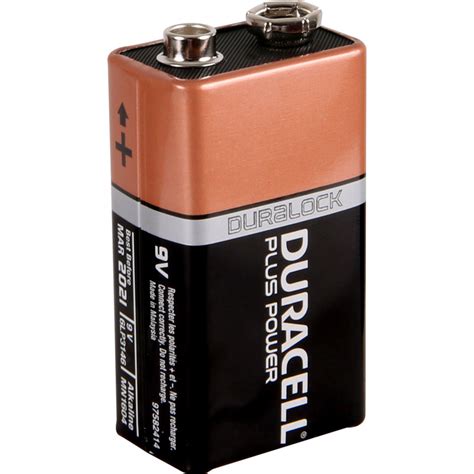 Do not exceed the maximum current of an led by using too small of a resistor value; Duracell Plus Power Battery 9V