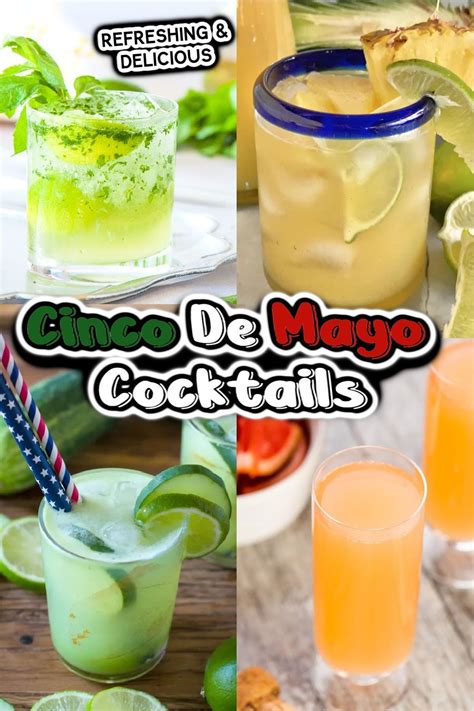 Ready To Celebrate Cinco De Mayo The Right Way With Some Fun Tequila Drinks These Delicious
