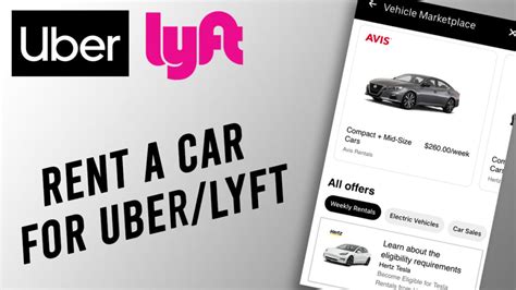 How To Rent A Car For Uber And Lyft See The Best Options Ridesharing Driver
