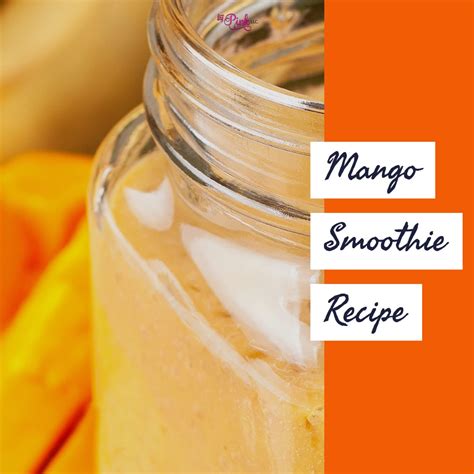 It's tropical, sweet, tart, and refreshing. Mango A Go Go Smoothie Recipe | Jamba Juice Copycat ⋆ by Pink
