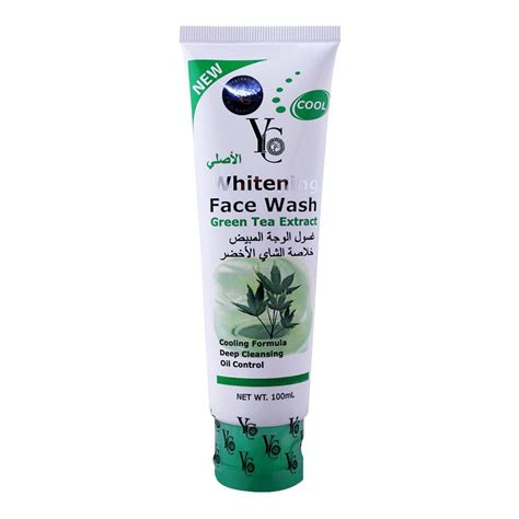 Buy Yc Whitening Face Wash With Green Tea Extract 100ml Online At