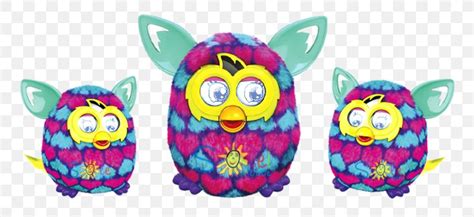 Furby Pink And Blue Hearts Boom Plush Toy Stuffed Animals And Cuddly Toys