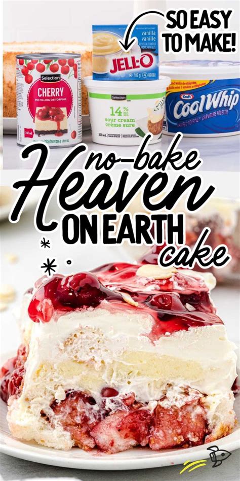 Heaven on earth cake recipe easy and delicious no bake recipe. Heaven on Earth Cake - Spaceships and Laser Beams