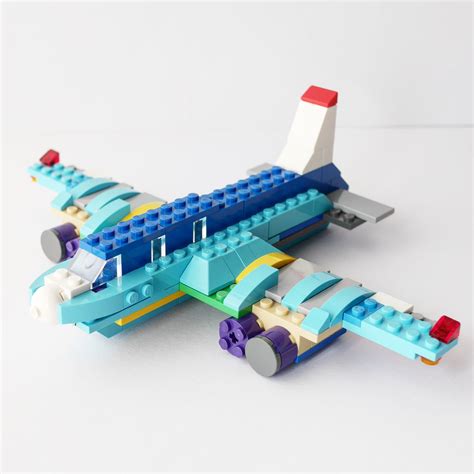 Building Instruction Lego Air Plane Lego Basic Lego Diy Lego For Kids