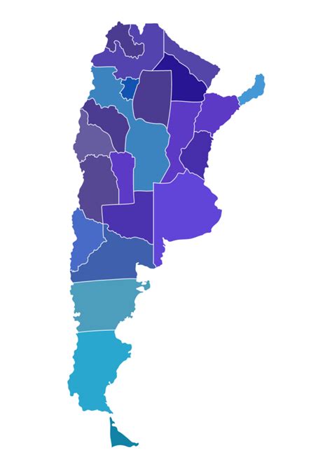 Mapa De Argentina Mapa Político Y Mudo En Diversos Diseños