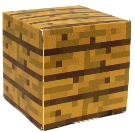 Minecraft Wooden Plank Block Papercraft