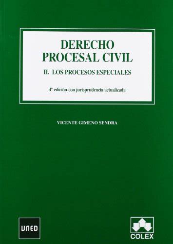 Neocontagi Derecho Procesal Civil Ii Los Procesp 4ª Ed Manuales