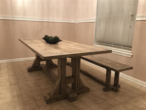 Diy Pottery Barn Inspired Dining Table For 100 Shanty 2 Chic