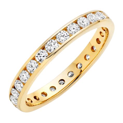 18ct Gold Diamond Eternity Ring Bravo Jewellers