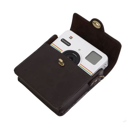 Vintage Inspired Genuine Leather Case For Polaroid Socialmatic Camera