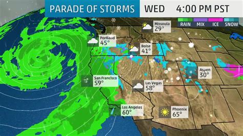 More Storms Expected For California West Coast The