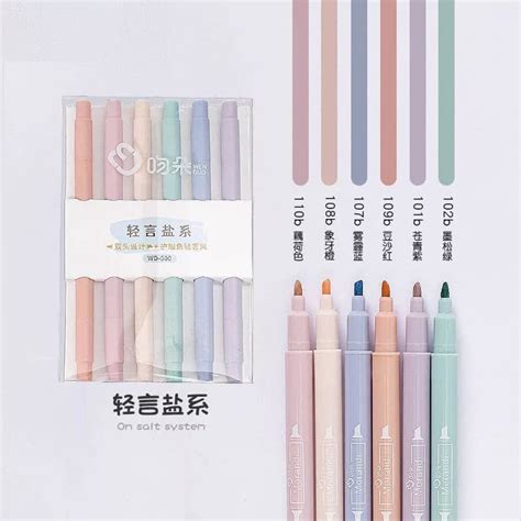 The Beautiful Dual Tipped Pastel Highlighter Set