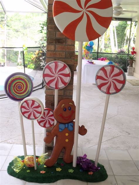 Candy Land Decorations For Life Size Game Candylanddecorations Candy
