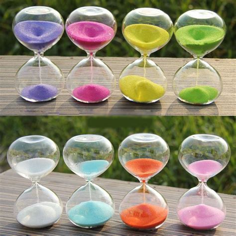 5103060 Minutes Glass Sand Egg Timer Clock Hourglass Home Decor Holiday T Hourglass