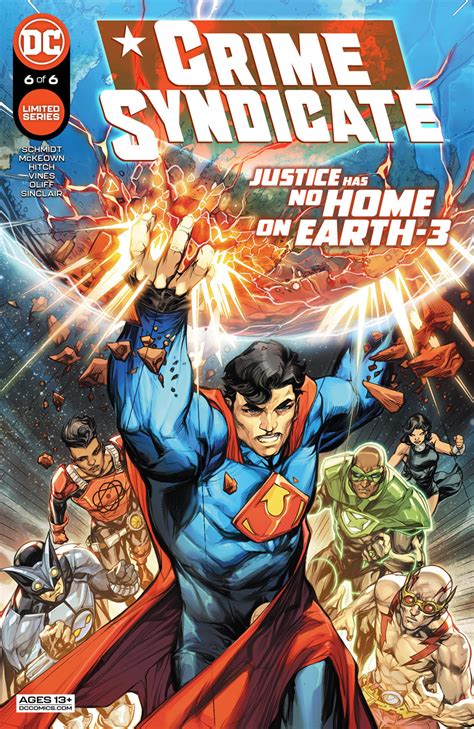 Crime Syndicate 6 5 Page Preview And Covers Released By Dc Comics