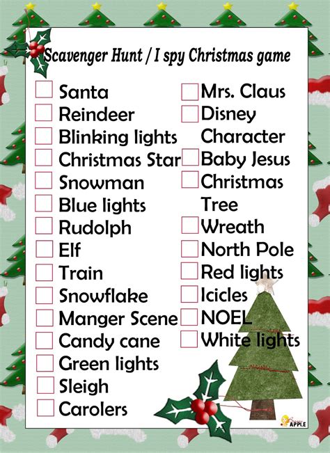 Christmas Game Free Printable All Printables Can Be Printed From Home