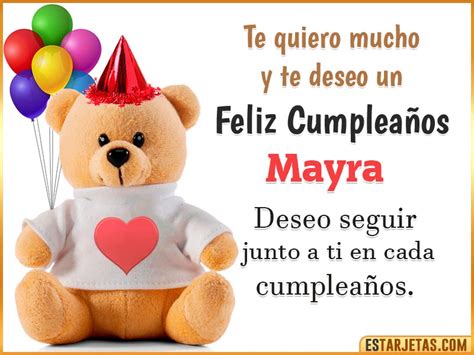 Feliz Cumpleaños Mayra Imágenes  Tarjetas Y Mensajes