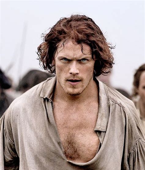 Sam Heughan As Jamie Fraser In Outlander Season 3 ‘battle Of Culloden’ Outlander Season 3