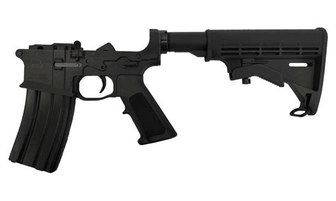 Bushmaster Carbon 15 Complete Ar15 Lower Receiver Black Tombstone