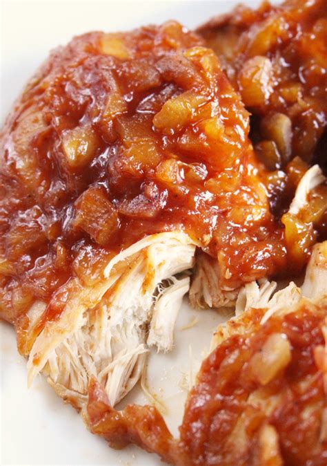 We've got healthy versions of your favorites (lightened up chicken. 3 INGREDIENT CROCK POT HAWAIIAN CHICKEN - 77Foods