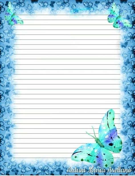 Free Printable Stationery Writing Paper Printable Stationery Writing